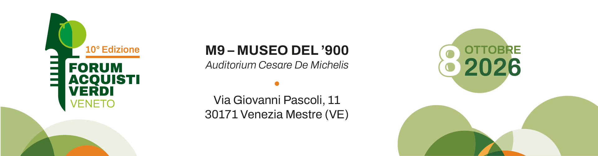 Forum Acquisti Verdi Veneto 2026 – Forum Regionale degli Acquisti Verdi